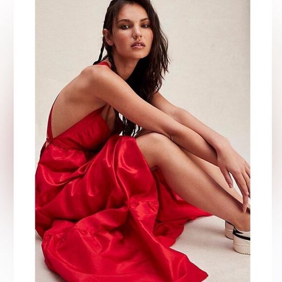 Free People Isabel Maxi Dress Size XS - Picture 2 of 6